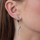 The Crystal Wand Earring