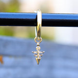 Yu-Gi-Oh!™ Micro Emperor Key Earring - 14KT