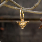 Yu-Gi-Oh!™ Micro Millennium Puzzle Earring - 14KT