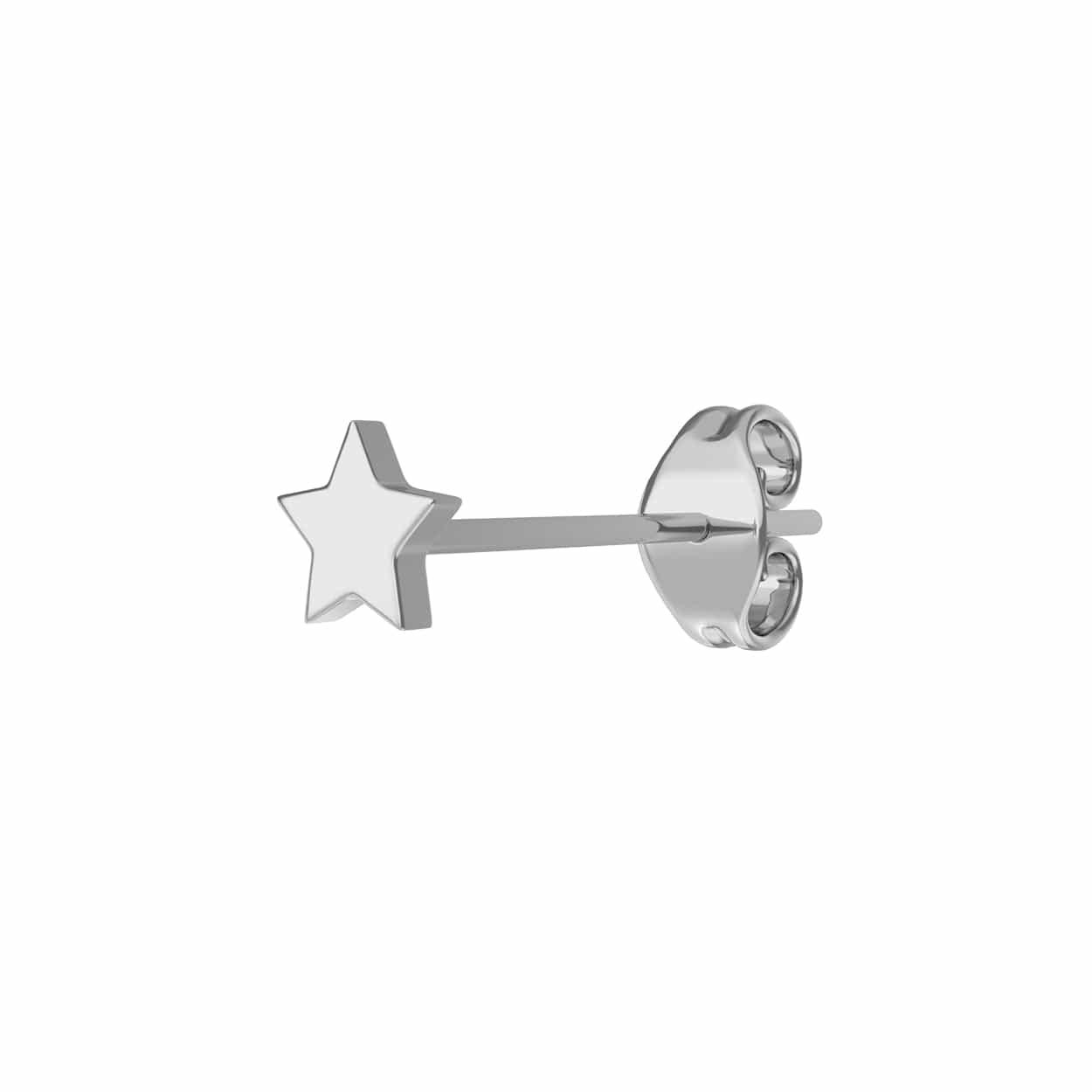 The Micro Star Stud Earring