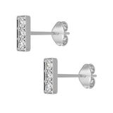 The Gem Bar Stud Earring