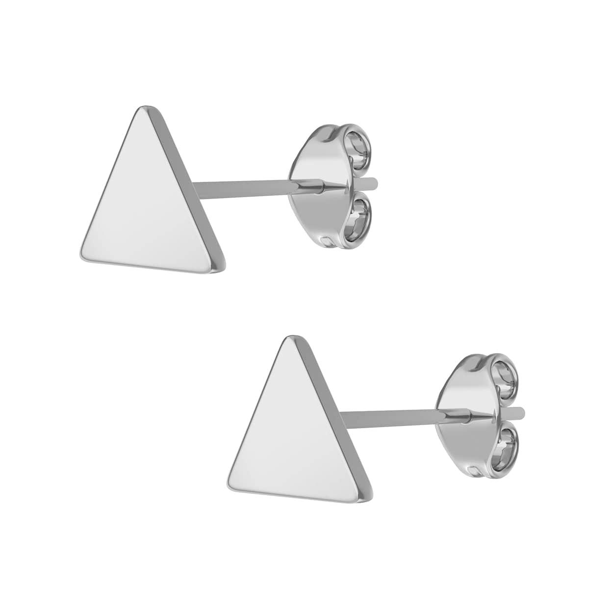 The Triangle Stud Earring